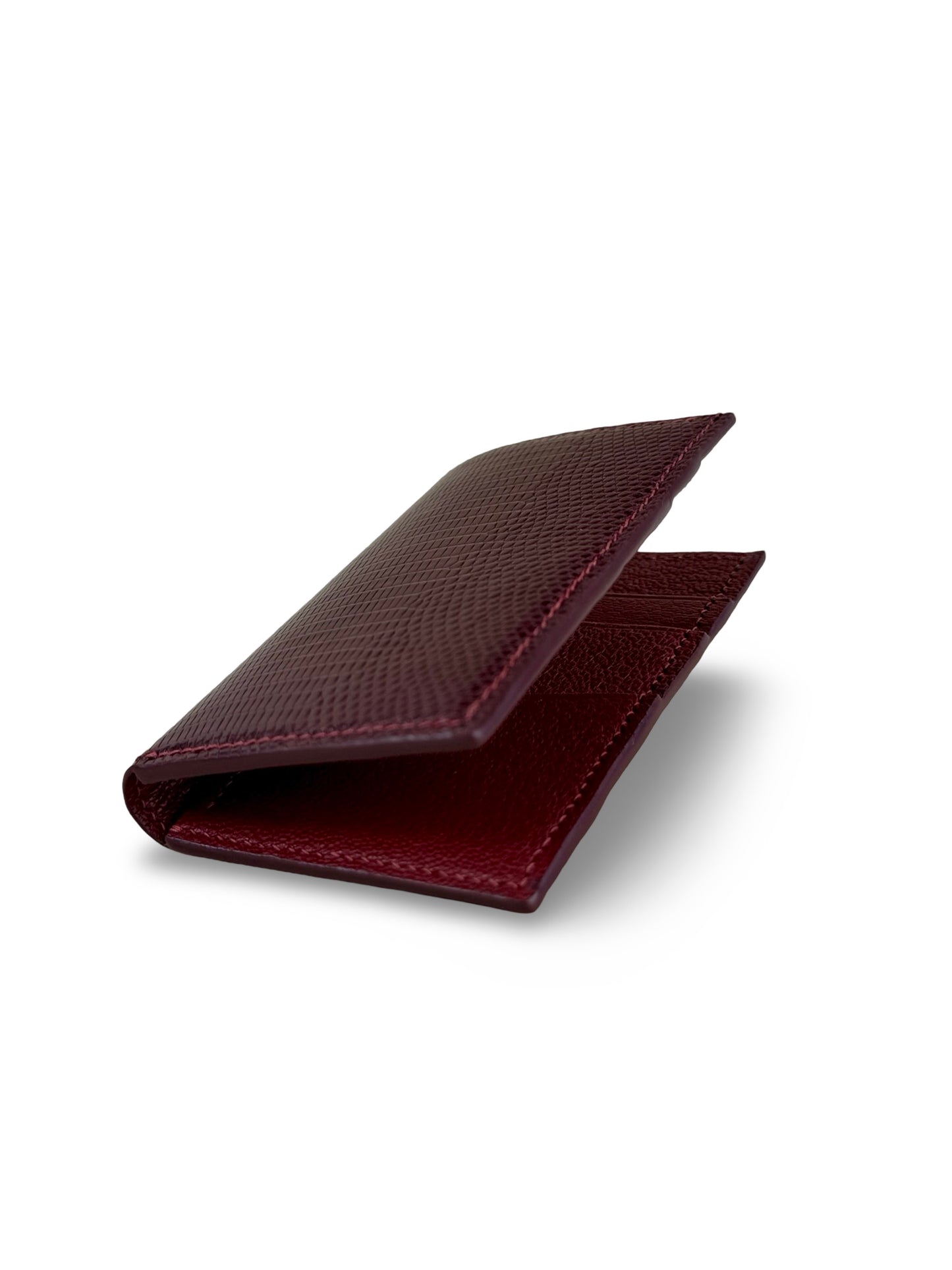 Lizard Leather Bid-fold Card Holder