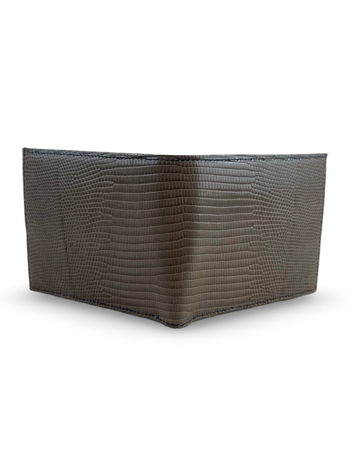 Lizard Leather Bid-fold Wallet