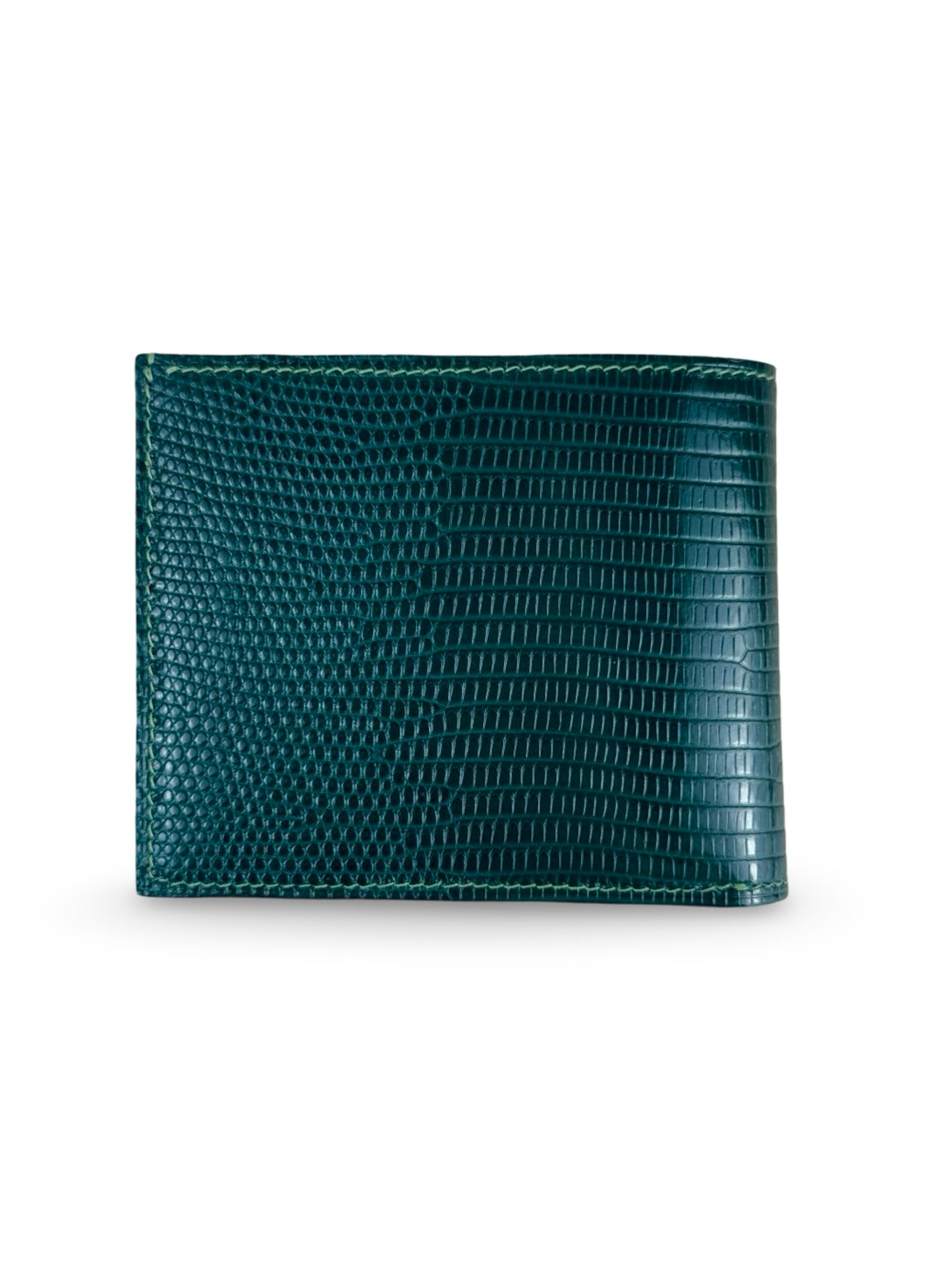 Lizard Leather Bid-fold Wallet