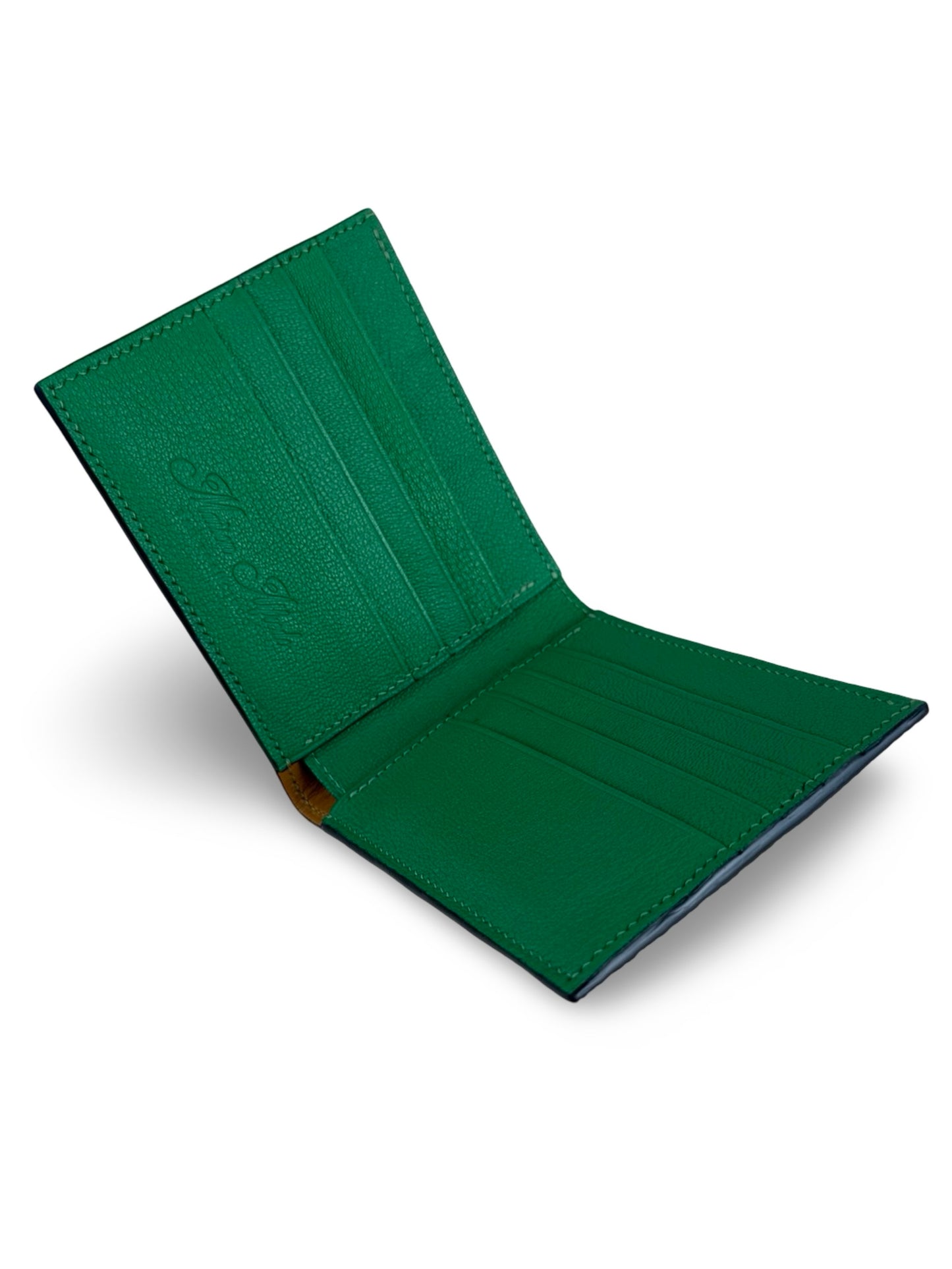 Lizard Leather Bid-fold Wallet