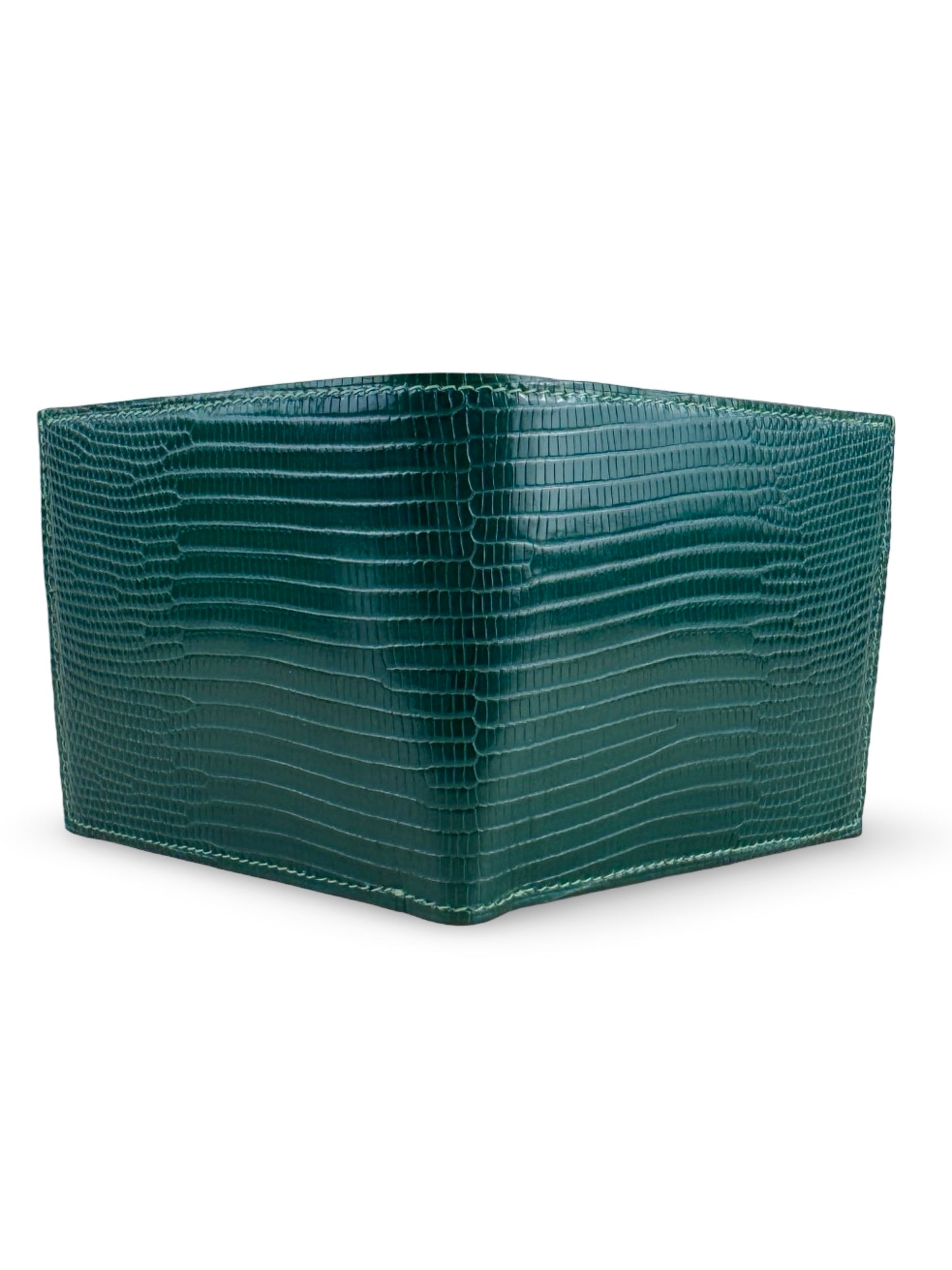 Lizard Leather Bid-fold Wallet