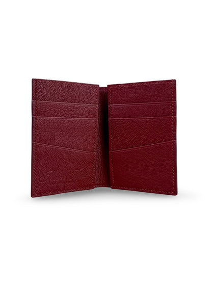 Lizard Leather Bid-fold Card Holder